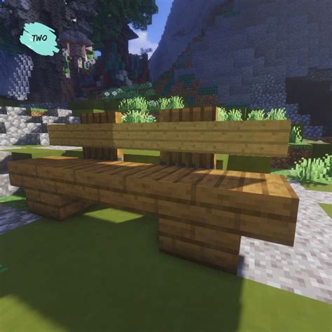 Minecraft Park Bench Minecraft House Designs Minecraft Park Easy