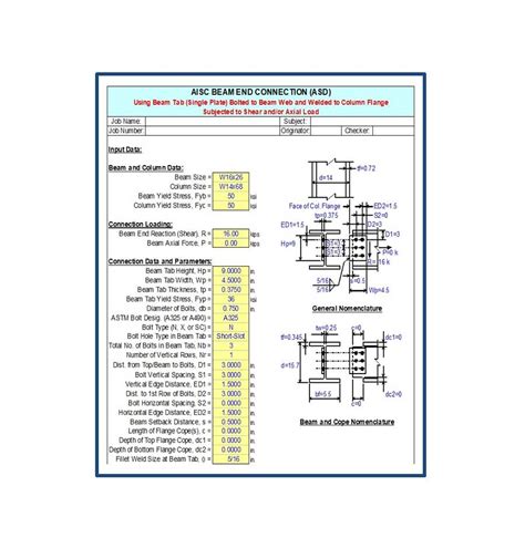 Simple Steel Beam Design Exle Infoupdate Org