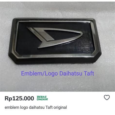 Jual EMBLEM/LOGO DAIHATSU | Shopee Indonesia