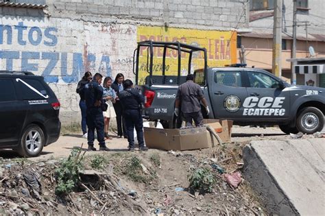 La Jornada Hallan En Ecatepec Restos Humanos En El Canal De Aguas