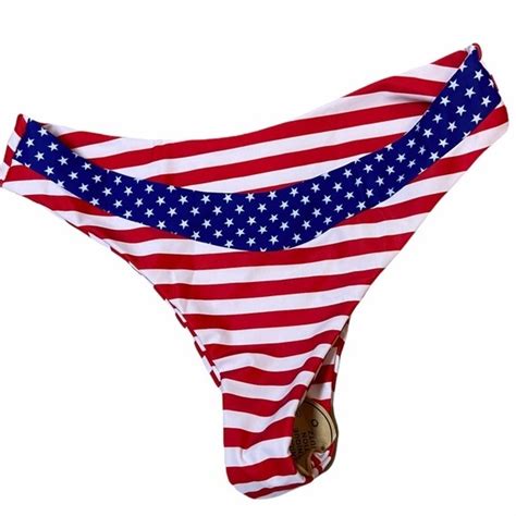 Swim American Flag Bikini Bottoms Poshmark