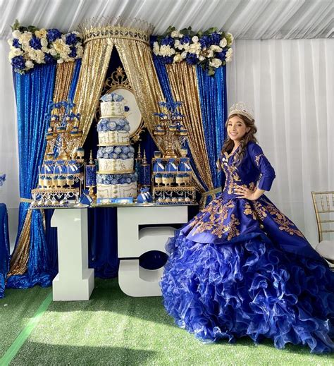 Pin By Creations By Martha On Royal Blue Quinceanera Quinceanera