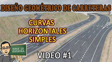 Elementos Geom Tricos Curva Horizontal Simple Curso Dise O Geom Trico