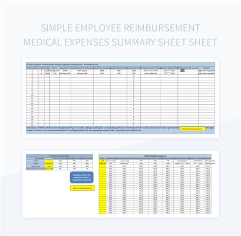 Free Medical Expenses Templates For Google Sheets And Microsoft Excel