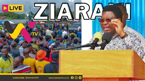 Live Waziri Mkuu Kassim Majaliwa Ziarani Anazungumza Wananchi Wa