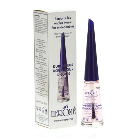 HERÔME Durcisseur doux pour les ongles flacon 8ml Parapharmacie Prado