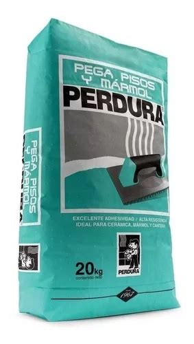 Pega Pisos Y Marmol Perdura Kg Ceramica Cantera Resistente