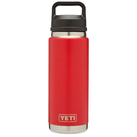 Yeti 26oz Rambler Bottle Rescue Red End Gb