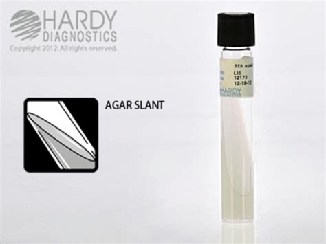 BEA (Bile Esculin Agar Slant), Hardy Diagnostics | Dehydrated Media for ...