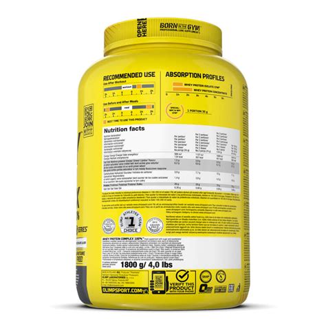 Odżywka Białkowa Olimp Whey Protein Complex 100 1800 G Cytrynowe Ciasteczko Olimp Sport