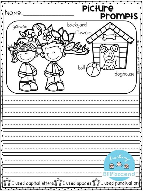 Writing Prompts For First Grader