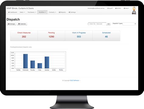 Retail Installation Management Buz Software