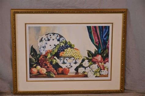 Large Signed Limited Edition Framed Print Southern Hospitality By