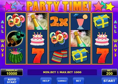 Party Time Slot Game Free Play at Casino Mauritius