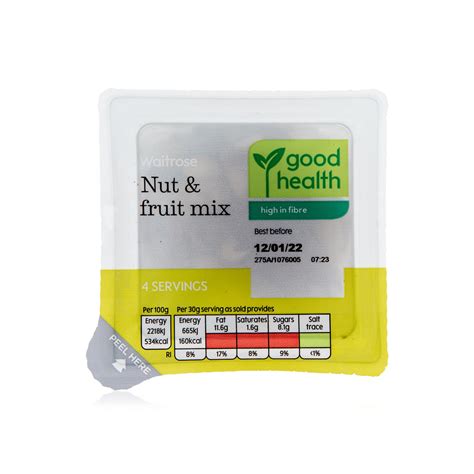 Waitrose Fruit Nut Mix 120g Waitrose UAE Partners