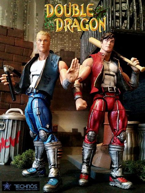 Double Dragonbilly And Jimmy Lee Double Dragon Custom Action Figure