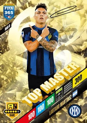 Panini FIFA 2024 Top Master RAR 8 Lautaro Martínez Internazionale