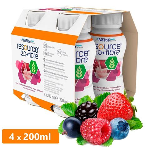 Nestle Resource 2.0+ Fibre / Ресурс 2.0+ Файбер, высокобелковая ...