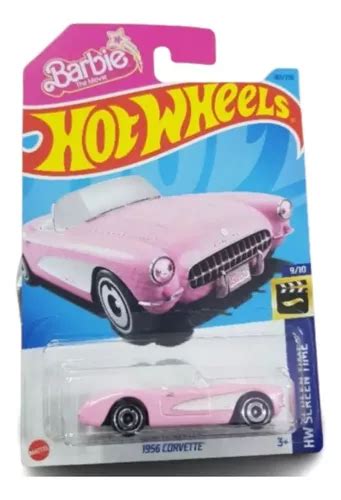 Carrinho Hot Wheels Corvette Barbie Filme Lote K Parcelamento Sem Juros