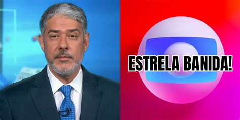 Bonner comunica demissão Estrela é proibida de pisar na Globo