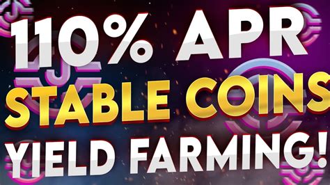 GET 100 APR ON STABLECOINS RIGHT NOW YIELD FARMING BEST STABLECOIN