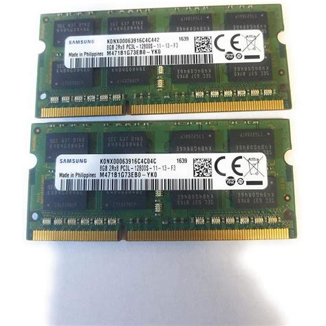 2x8 Gb Ram Ddr3 Atelier Yuwa Ciao Jp