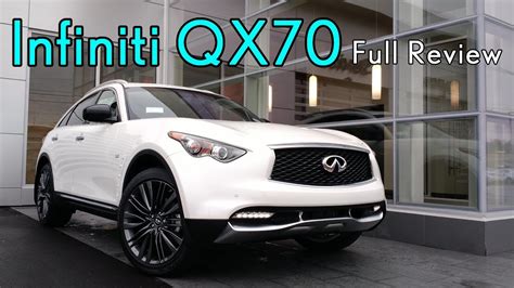 2017 Infiniti QX70: Full Review | 3.7, Premium, Technology, Sport ...