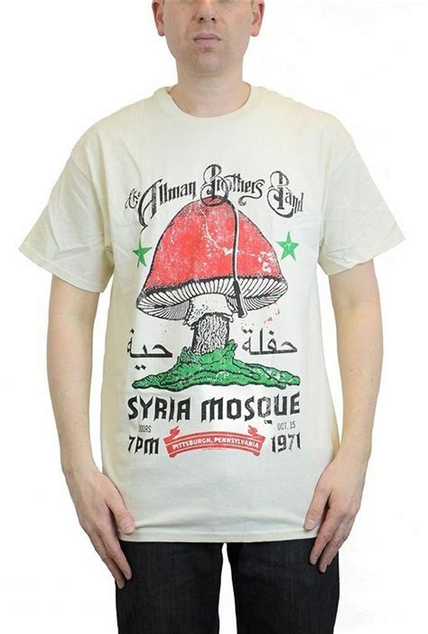 Allman Brothers Band Syria Mosque 1971 T Shirt Sm Md Lg Xl Xxl New