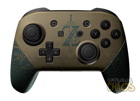 Nintendo Switch Pro - Zelda Breath of the Wild - Custom Controllers - Controller Chaos