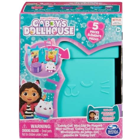 Gabby S Dollhouse Koci Domek Gabi Szt Mini Zestaw Modne Klipsy