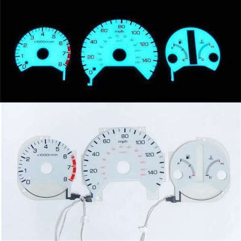 Buy FOR Honda Accord 98 02 AT El Glow Gauge Indiglo Dash White Face