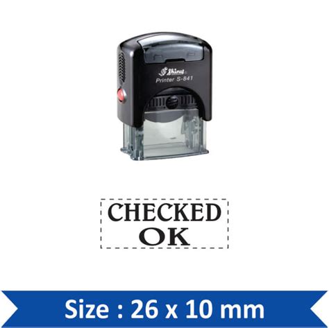 Shiny Self Inking Stamps Stampmart