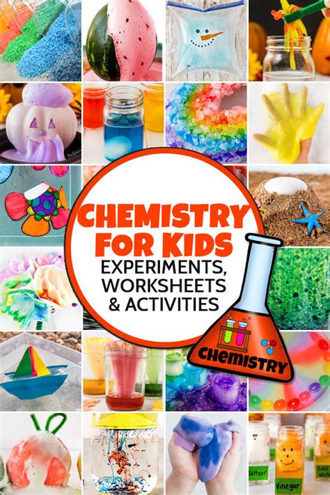 Chemistry for Kids - Experiments, Worksheets, & Activities | Chemistry ...