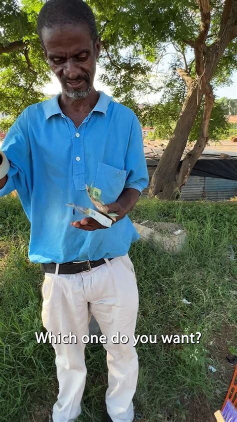 Supporting People Selling On The Street This Man Was So Grateful