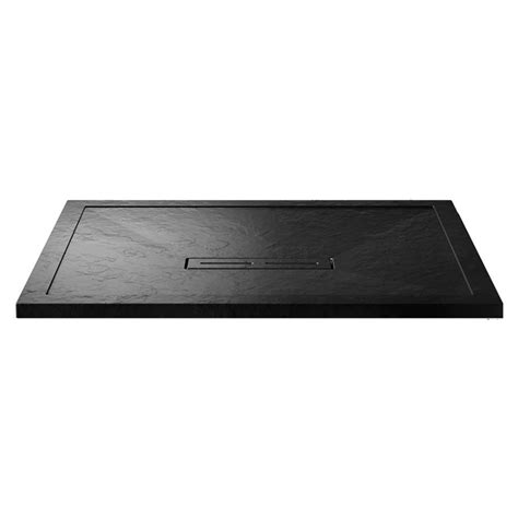 Kudos Connect Slate Effect Rectangular Shower Tray Mm X Mm