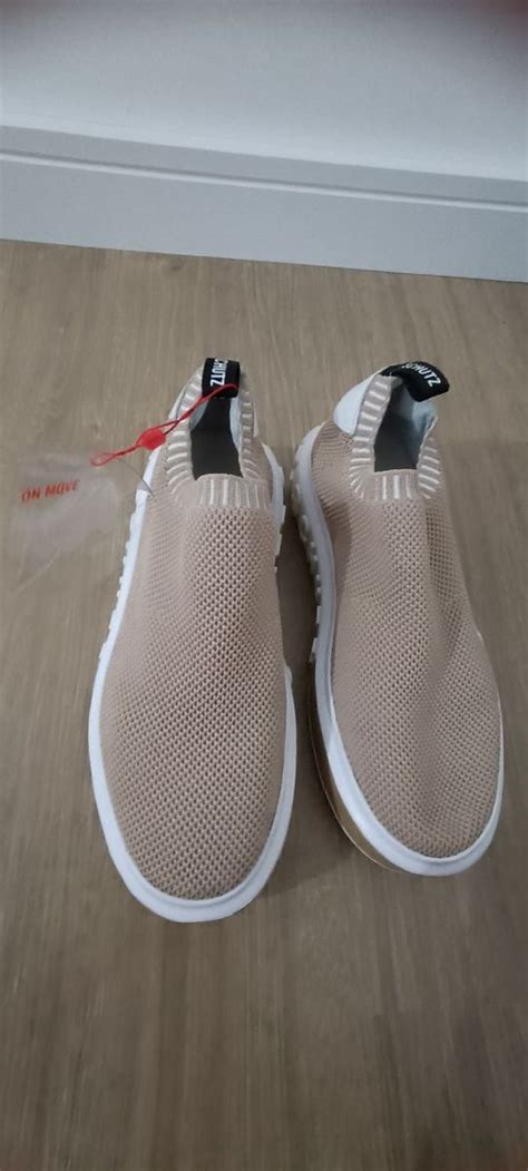 T Nis De Meia Nude T Nis Feminino Schutz Nunca Usado Enjoei