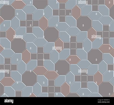 3d Clay Pavement Pattern Texture Tile Of Walkway Sidewalk Pathway