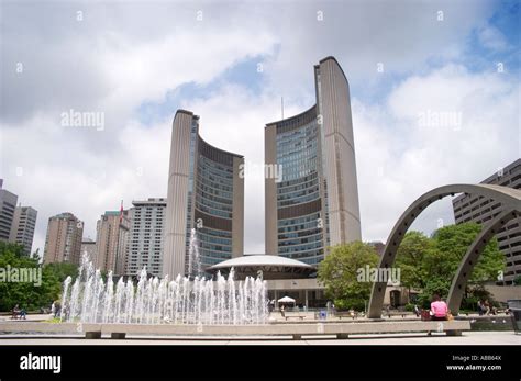 Toronto City Hall Stock Photo Alamy