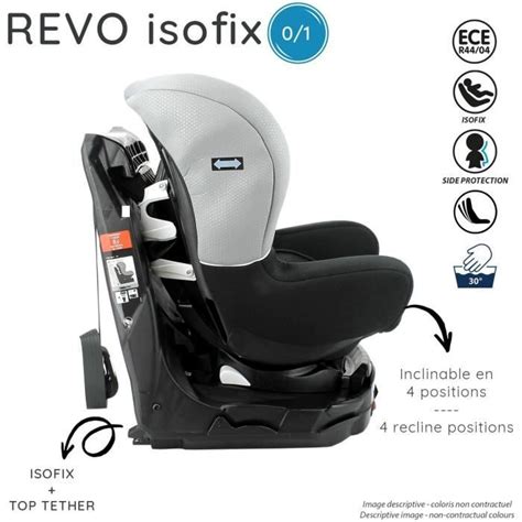 Si Ge Auto Nania Revo Isofix Groupe Kg Dos Route