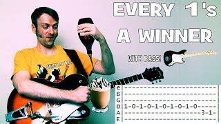 Every S A Winner By Hot Chocolate Guitar Lesson Guitar Tab With Guitar Chords Bass Chords