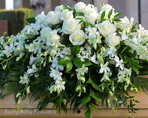 Purity And Peace Casket Spray By Arizona Floral Exchange