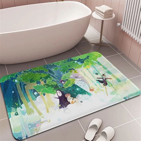 Paillasson A X Cm Totoro Studio Ghibli Tapis De Sol Chambre