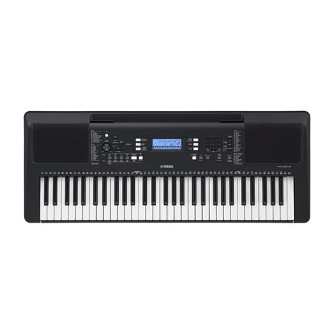 Yamaha PSR E373 Portable Keyboard Package With Remote Lesson Black At