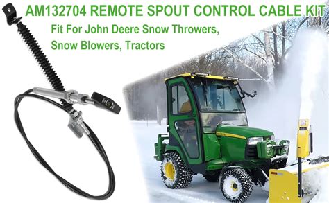 Amazon Am Snowblower Remote Spout Cap Push Pull Control