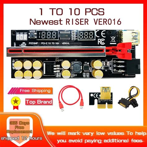 Pcs Newest Ver Pcie Riser V Riser Pci Express X