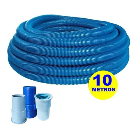 Kit Mangueira Metros Adaptador E Ponteira P Piscina