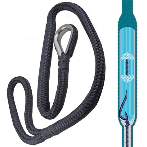 Shockline Towline Shock Absorbing Rope With Integrated Rubber