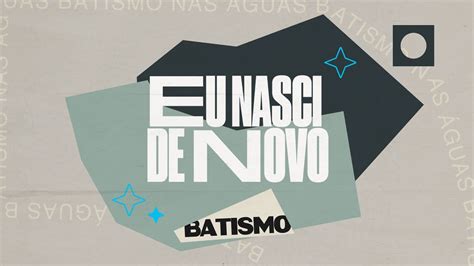 EU NASCI DE NOVO Batismo nas águas 20 08 2023 YouTube