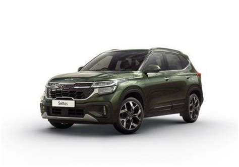 Kia Seltos Htk Plus Diesel In Pewter Olive Cardekho
