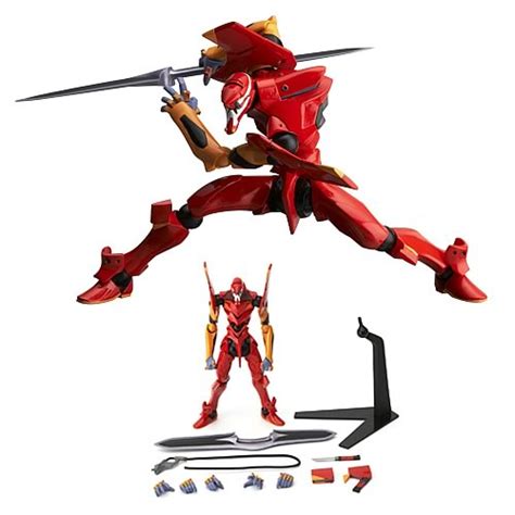 Neon Genesis Evangelion Movie Eva 02 Revoltech Action Figure Kaiyodo